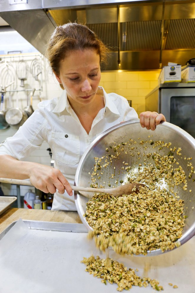 Floriole Cafe and Bakery / Olive Oil Granola Recipe