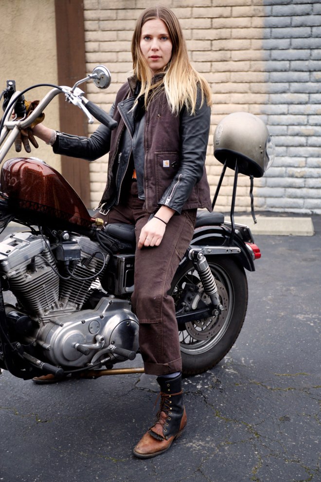Motorcycle Rosanna / Crafted in Carhartt