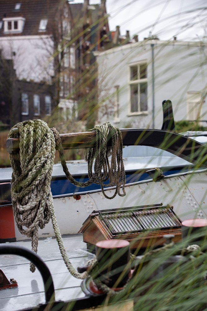 Life on a House Boat in Amsterdam / Crafted in Carhartt